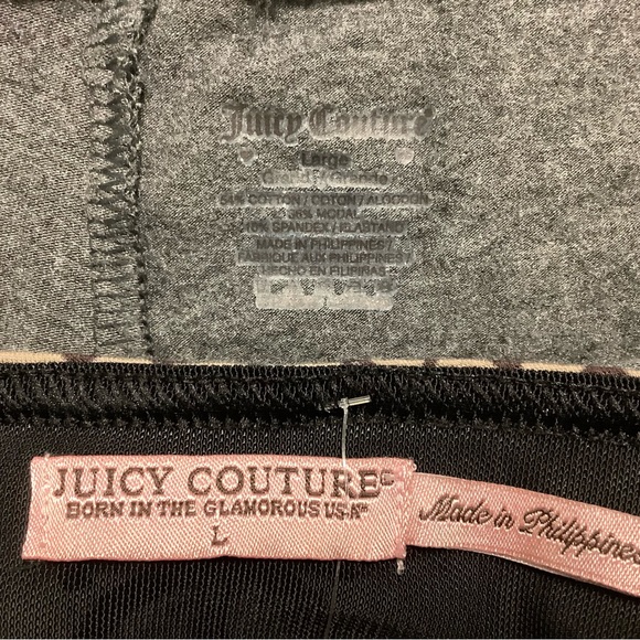 JUICY COUTURE SNAKE OMBRÉ FOLD OVER WAIST STRAIGHT LEG PANTS CAMI - Picture 8 of 13